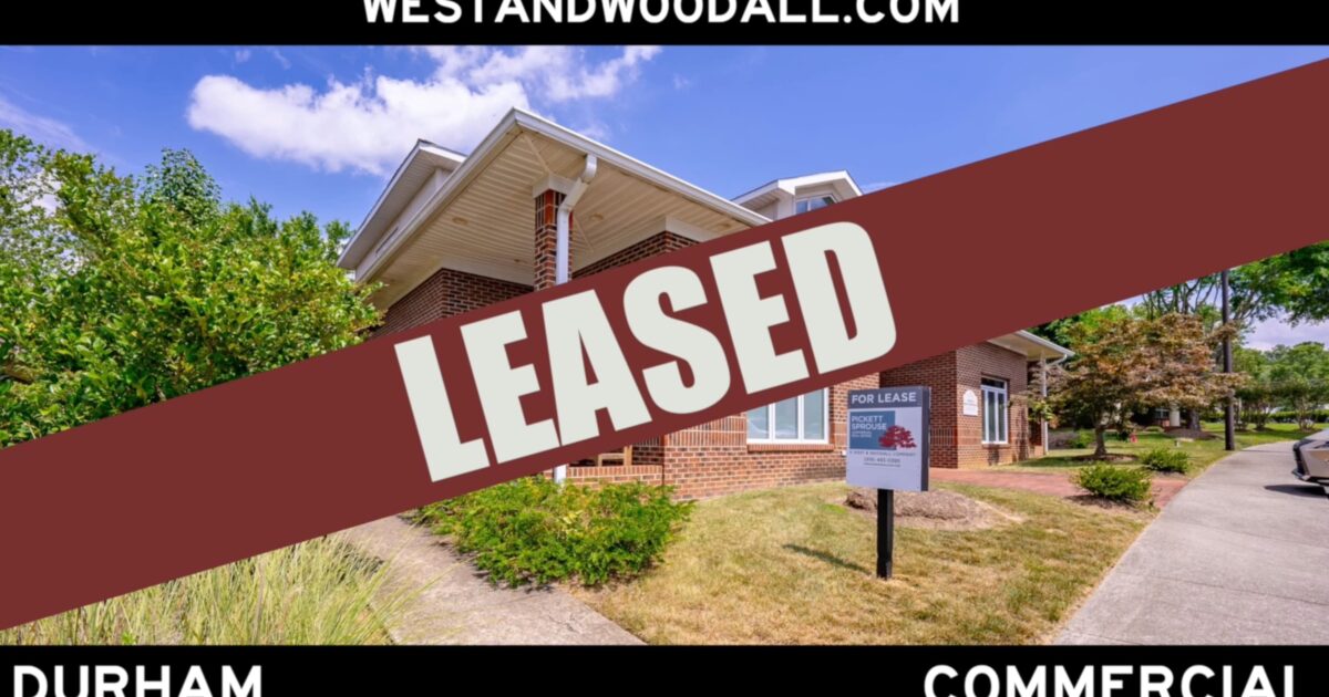 West & Woodall in Action … Pickett Sprouse Commercial Real Estate